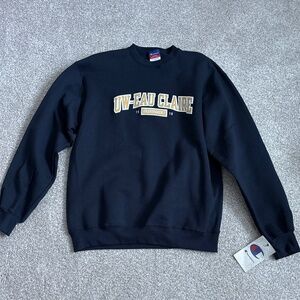 University of Wisconsin UW-Eau Claire Grandparent Sweatshirt sz large Champion